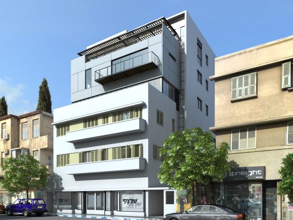 בבניין לשימור בלב העיר 1