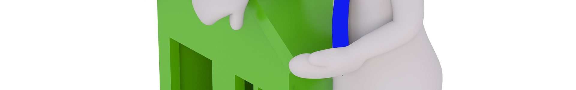 איש נשען על בית