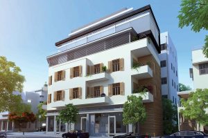 בפרויקט לשימור בלב העיר פנטהאוס יוקרתי