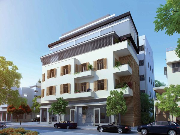 בפרויקט לשימור בלב העיר פנטהאוס יוקרתי 1