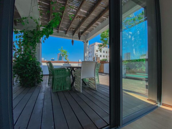 Gorgeous Rooftop 3 Room In Heart Of TLV 3