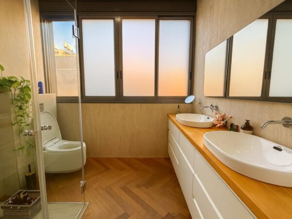 בהחשמונאים דירת 3 חד אדריכלית עם חניה 5