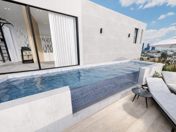 במתחם הבימה פנטהאוז יוקרתי עם בריכה 3