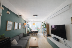 בצפון אבן גבירול דירת 3.5 חד שקטה