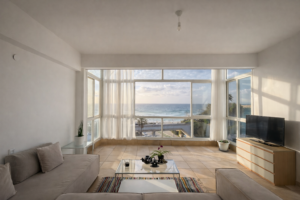 A 3 Room Apt With Spectacular Open Sea Views